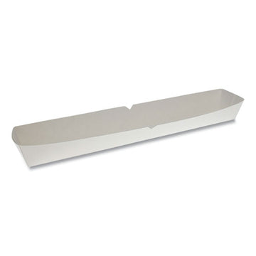 Pactiv Evergreen Paper Hot Dog Tray With Perforations, 16 Oz, 12.51 X 2.06 X 1.75, White, 500-carton freeshipping - TVN Wholesale